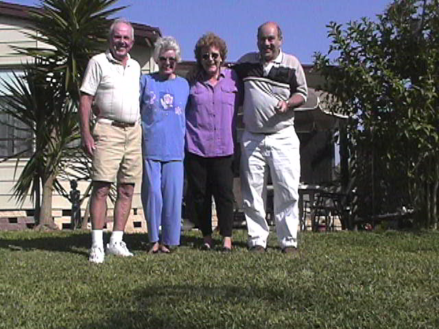 Billy Allen and Barbara Branagan together in Florida.