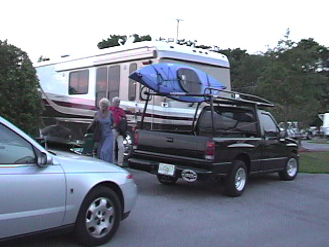 Peter and Marlene Cocks with friends before dinner.
