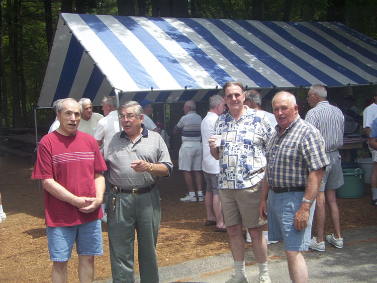 Framingham retired firefighters at the Old Timers Outing in 2003 — photograph 2