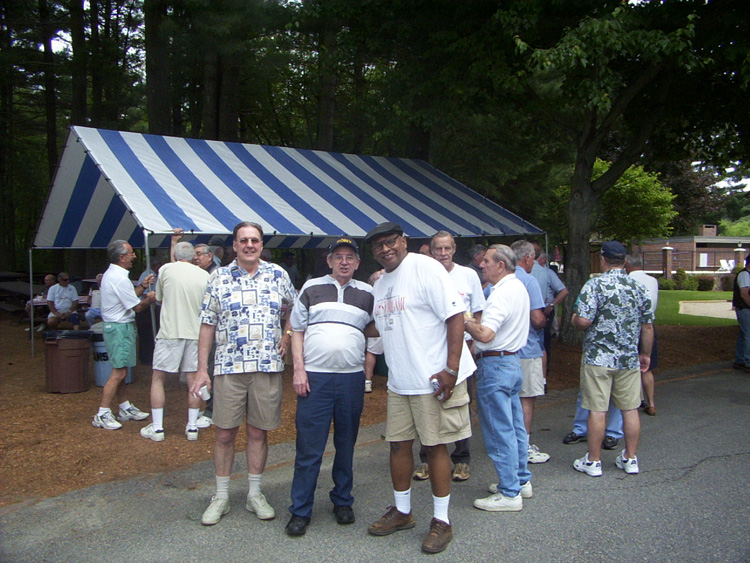 Framingham retired firefighters at the Old Timers Outing in 2003 — photograph 3