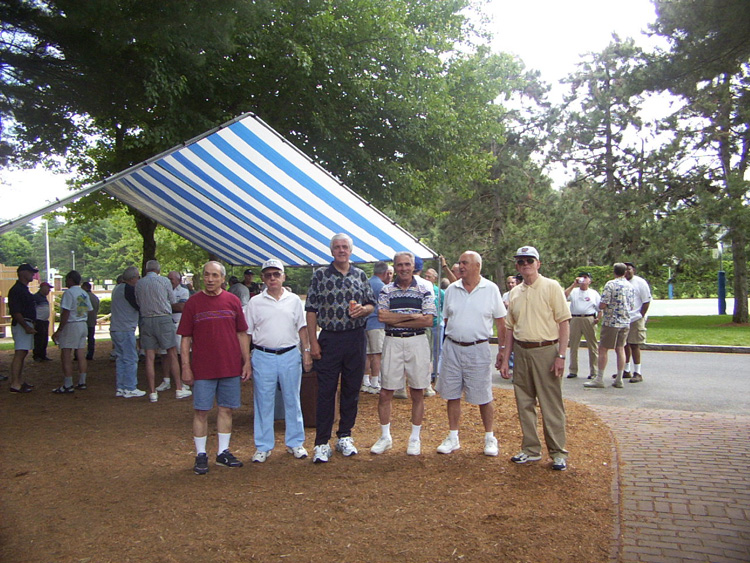 Framingham retired firefighters at the Old Timers Outing in 2003 — photograph 4