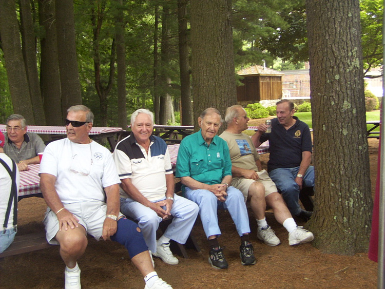 Framingham retired firefighters at the Old Timers Outing in 2003 — photograph 7