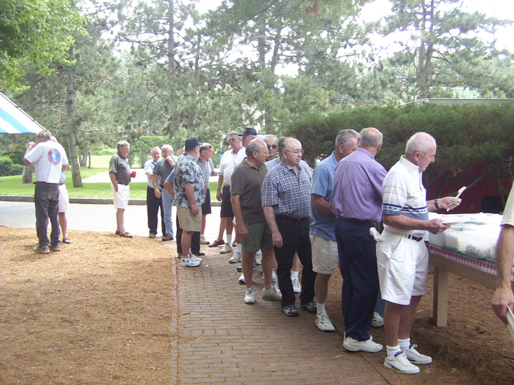 Framingham retired firefighters at the Old Timers Outing in 2003 — photograph 9