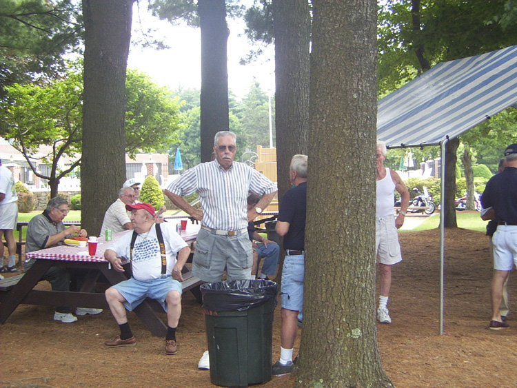 Framingham retired firefighters at the Old Timers Outing in 2003 — photograph 10
