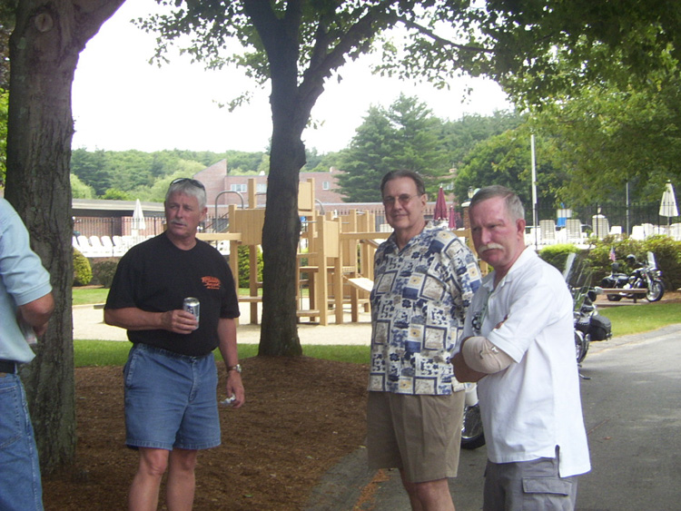 Framingham retired firefighters at the Old Timers Outing in 2003 — photograph 12