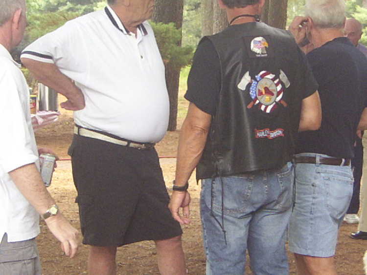 Framingham retired firefighters at the Old Timers Outing in 2003 — photograph 16