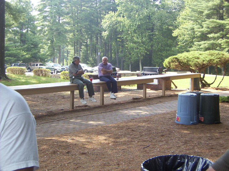 Framingham retired firefighters at the Old Timers Outing in 2003 — photograph 17