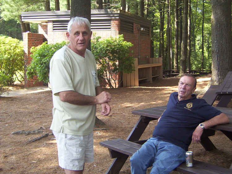 Framingham retired firefighters at the Old Timers Outing in 2003 — photograph 18