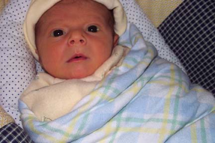 The newborn Thomas J. Potenza.